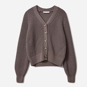 Everlane Texture Cotton Cardigan